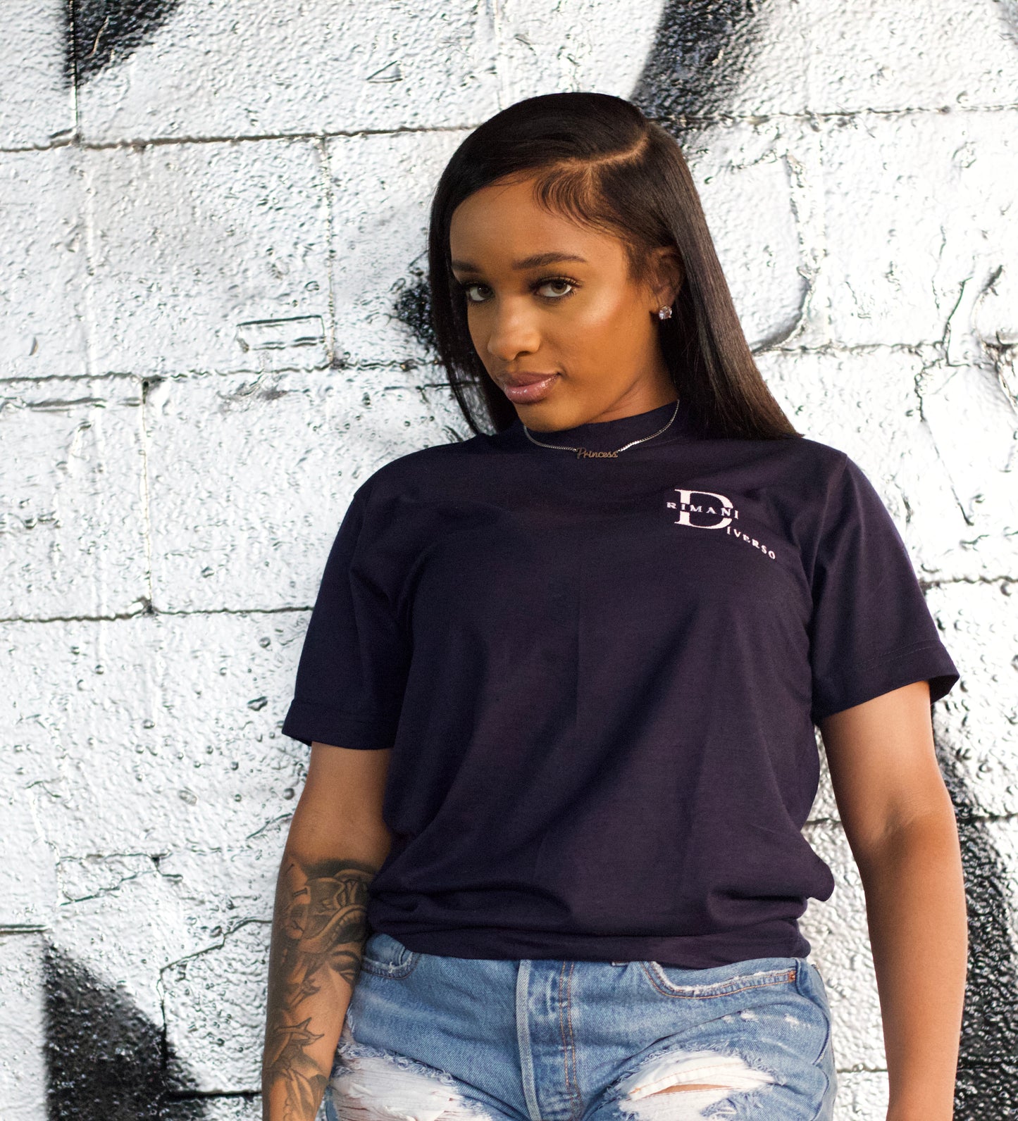 Signature T (navy)